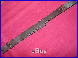 US Springfield Garand M1 Rifle 03A4 Sniper WWI 1907 Pattern Leather Sling 1918