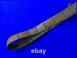 US WW1 Antique Leather Rifle Sling