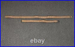 US WW2 Antique Old RIA Rock Island Arsenal Rifle Leather Sling 1944