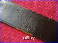 Us Army 1884 Springfield Trapdoor R. I. Arsenal Leather Rifle Sling 4th Pattern