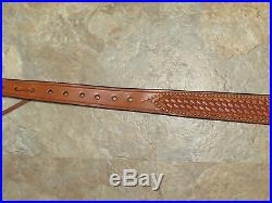 VIKING 1 LEATHER RIFLE SLING WITH SHELL HOLDERS NOS 1235