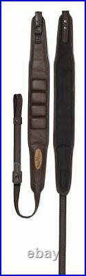 Vero Vellini Premium Leather Padded Rifle Sling Brown