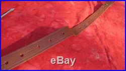 Vintage Austrian M95 leather rifle sling FREE SHIPPING