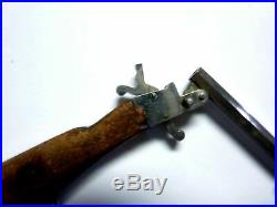 Vintage Austrian Miniature Berloque Pinfire Cap Rifle Leather Sling
