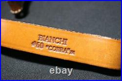 Vintage Bianchi Cobra Leather Rifle Sling #60
