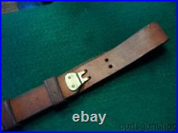 Vintage Boyt 1-1/4 M1907 Military Style Leather Rifle Sling