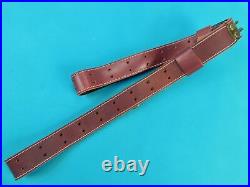 Vintage Browning Hunting Rifle Padded Leather Sling New
