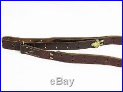 Vintage Bucheimer Leather Rifle Sling