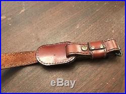 Vintage Factory Weatherby Elephant Leather rifle sling Hard to find