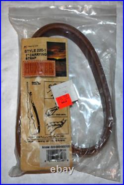 Vintage Hunter 220-1 Leather 1 Carrying Strap Model 27-150, 220 in Package NOS