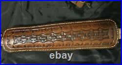 Vintage Hunter Padded Tooled Leather Rifle Sling