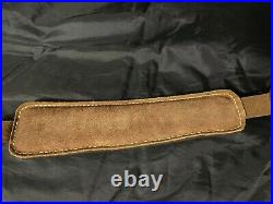 Vintage Hunter Padded Tooled Leather Rifle Sling