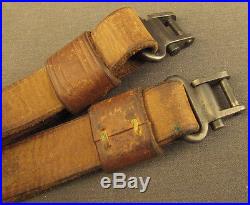 Vintage Leather Rifle Sling Made By Griffin & Howe New York