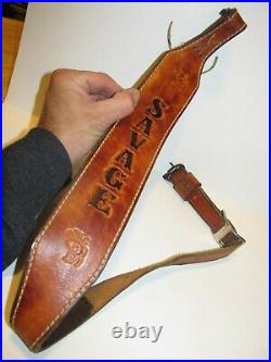 Vintage Leather Savage Rifle Sling
