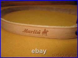 Vintage Marlin Rifle Carrying Sling 1 Inch Leather