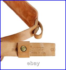 Vintage NOS Pathfinder Leather Rifle Sling CN3OOP USA Made NEW