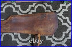 Vintage RARE George Lawrence 8 Portland, OR 36 Leather Rifle Horse Scabbard