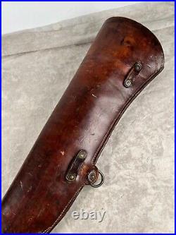 Vintage RARE George Lawrence Portland, OR 33 Leather Rifle Horse Scabbard