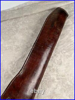 Vintage RARE George Lawrence Portland, OR 33 Leather Rifle Horse Scabbard