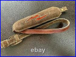 Vintage Torel Padded Suede Leather Rifle Sling
