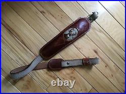 Vintage Torel Split Cowhide #4851 Whitetail Deer Rifle/shotgun Leather Sling