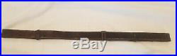 Vintage USGI WWII Leather Rifle Sling (The REAL DEAL) 1 1/8 Wide M1907