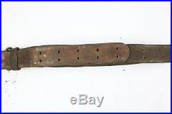 Vintage WW2 U. S. Boyt 1943 Rifle Sling Strap Leather Original Collectable Rare