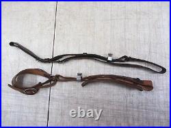 Vtg Al Freeland Leather Shooting Cuff Competition Rifle Sling High Power