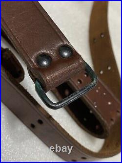 Vtg Brauer Bros. Moose Brand Leather Rifle Sling No. 12-1 Original Box