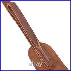 WAYNE'S DOG Leather Rifle Cartridge Sling Ammo Holder Strap for. 17HMR. 22LR. 22MAG