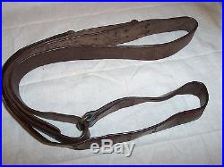 WW1 US M1907 Leather Rifle Sling-Chicago Belting Co