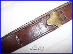 WW1 US M1907 Leather Rifle Sling-Chicago Belting Co