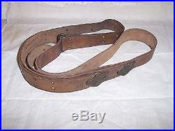 WW1 US M1907 Leather Rifle Sling-HOYT 1918 Date