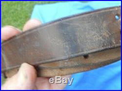 WW1 US M1907 Leather Rifle Sling L- FCO. 1918 Marked-Original