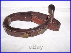WW2 GI M1907 Leather Rifle Sling-BOYT -42- Marked-Complete