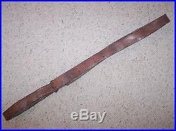 WW2 GI M1907 Leather Rifle Sling-MILSCO 1943-Original