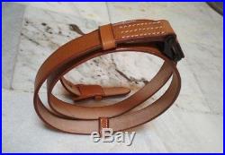 WWII GERMAN K98 98K RIFLE LEATHER RIFLE CARRY SLING Brown Lot of 20 Pcs Gift