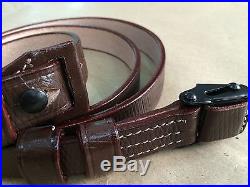 WWII German K98 98K LEATHER RIFLE SLING (REPRO)