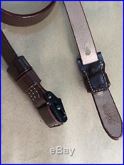 WWII German K98 98K LEATHER RIFLE SLING (REPRO)