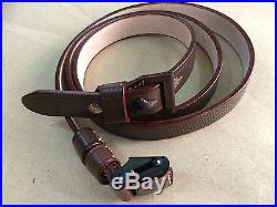 WWII German K98 98K LEATHER RIFLE SLING (REPRO)