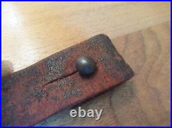 WWII Japanese Leather Sling for Type 99 Rifle Original