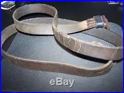 WWII Leather German K98 Rifle sling Original