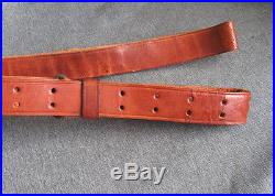 WWII M1 Garand & Springfield 1903 Rifle Leather Sling, 1944 Boyt