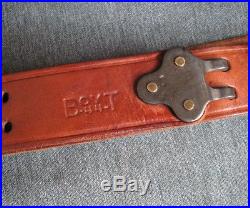 WWII M1 Garand & Springfield 1903 Rifle Leather Sling, 1944 Boyt