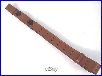 WWII US ARMY M1907 Leather Sling for M1 Garand Rifle Reproduction