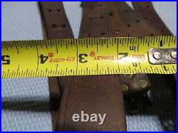 WWII US Army M1 Garand 1 1/4 Leather Rifle Sling