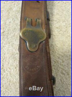WWII US M1 GARAND RIFLE M1907 LEATHER CARRY SLING Pack of 2