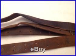 WWI 1917 dated 1903 springfield leather rifle sling
