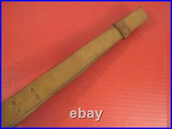 WWI Era US ARMY AEF M1907 Leather Sling M1903 Springfield Rifle Dated 1918 #1