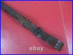WWI Era US ARMY AEF M1907 Leather Sling for M1903 Springfield Rifle Dated 1918